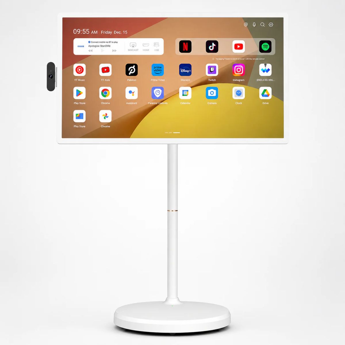 Smart TV portátil con pantalla táctil, 16 GB de RAM, 4K UHD, 32"