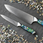 Syvek Japanese Damascus 6-Piece Set - Sea Shell Edition