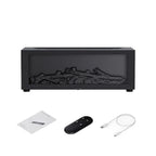 Humidificador de Aire, Humidificador de Aceites Esenciales, Humidificador de Aroma para el Hogar, Difusor de Fragancia Automático con Luz LED y Control Remoto