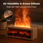 Humidificador de Aire, Humidificador de Aceites Esenciales, Humidificador de Aroma para el Hogar, Difusor de Fragancia Automático con Luz LED y Control Remoto