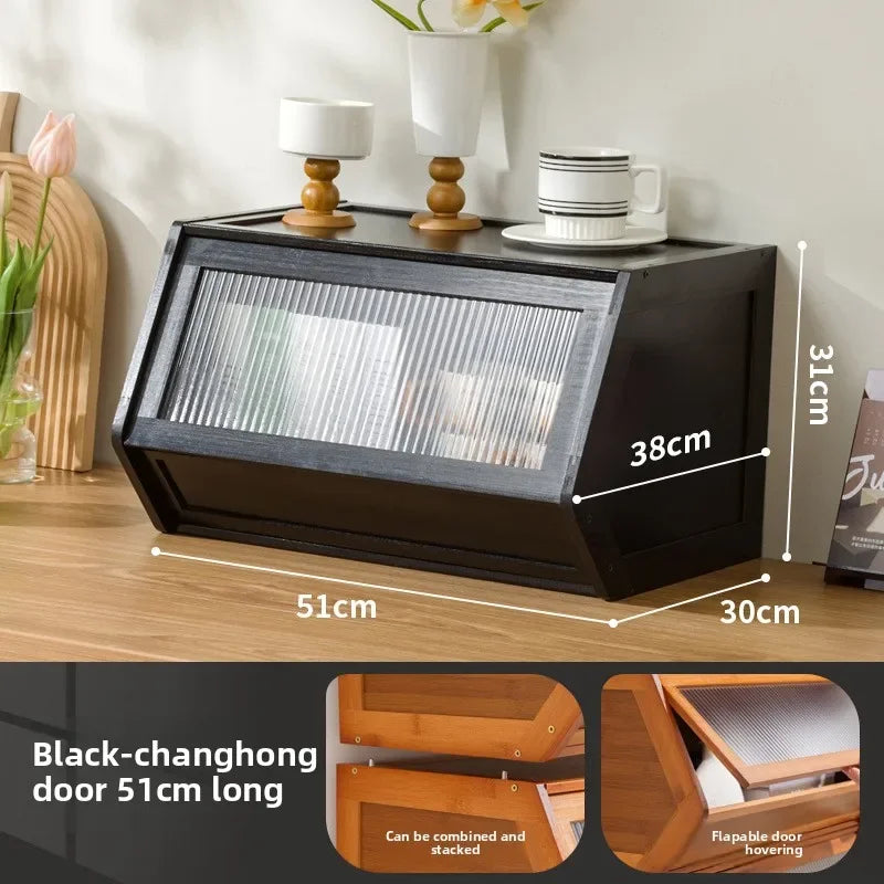 Gabinete de almacenamiento apilable multifuncional con tapa, caja de almacenamiento varios, caja de almacenamiento para el hogar, mesita de noche