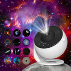 Proyector de Luz Nocturna, Proyector de Cielo Estrellado de Galaxia, 360 °   Lámpara de Planetario Giratoria para Dormitorio Infantil, Regalo de San Valentín, Decoración de Boda