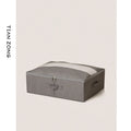 Caja de Almacenamiento Debajo de la Cama de Gran Tamaño, Plegable, para Ropa y Edredones, Organizador Debajo de la Cama, Caja...
