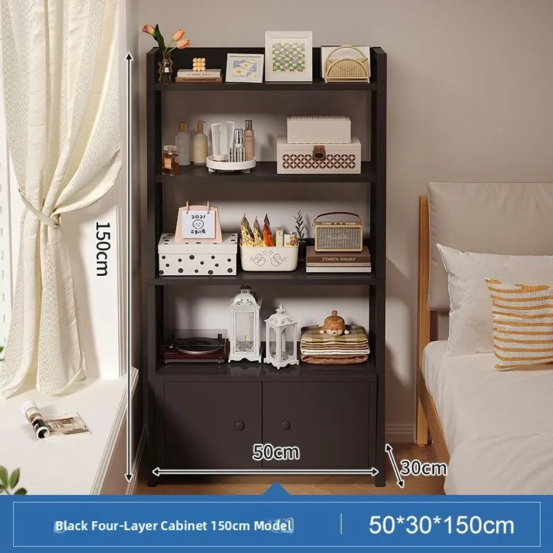 Estante de Almacenamiento Multicapa para Junto a la Cama, Estante de Exhibición, Mueble Organizador de Dormitorio, Estilo Mod...