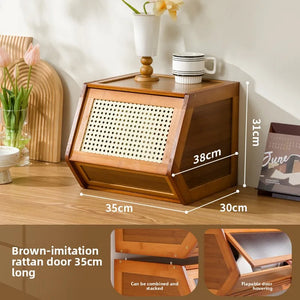 Brown reticulated A