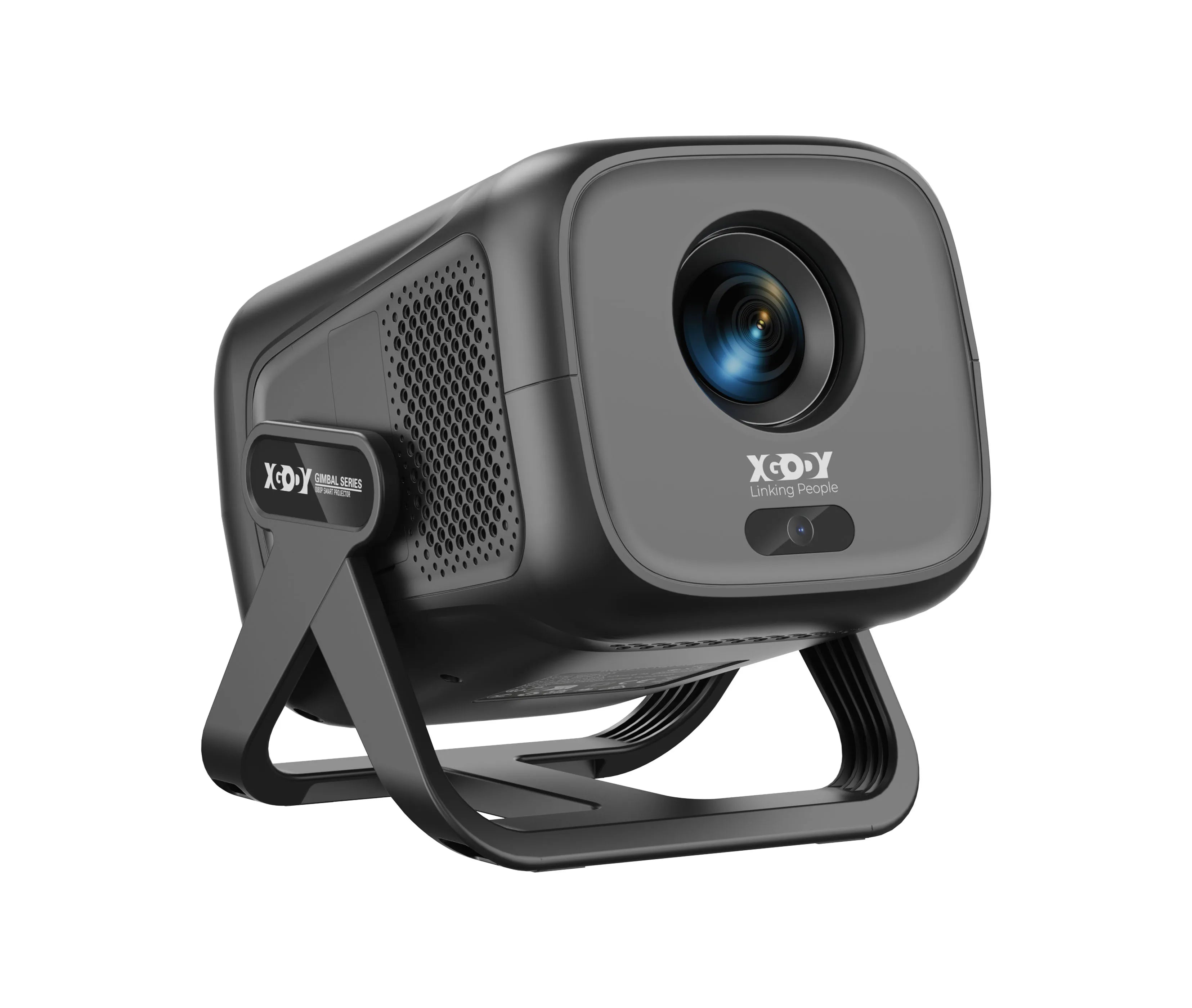 Proyector 4K 450ANSI de Tiro Corto, Proyector Android con Autoenfoque y Corrección Trapezoidal, 1080P Nativo, Wifi6, BT5.2, Cine en Casa Portátil