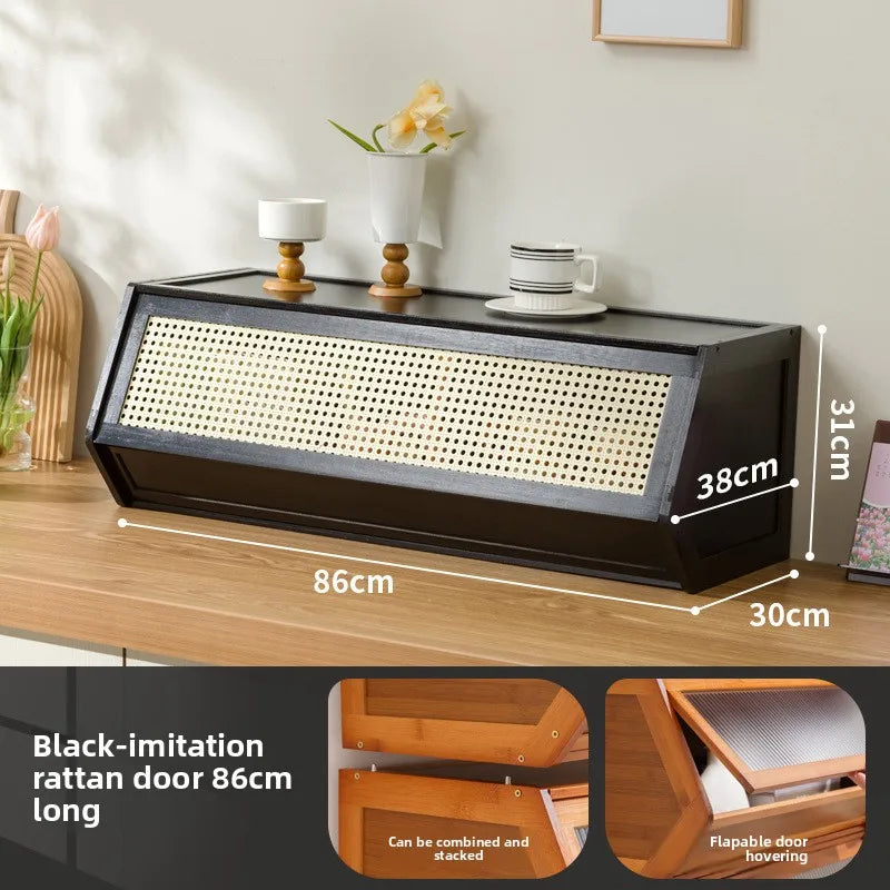 Gabinete de almacenamiento apilable multifuncional con tapa, caja de almacenamiento varios, caja de almacenamiento para el hogar, mesita de noche